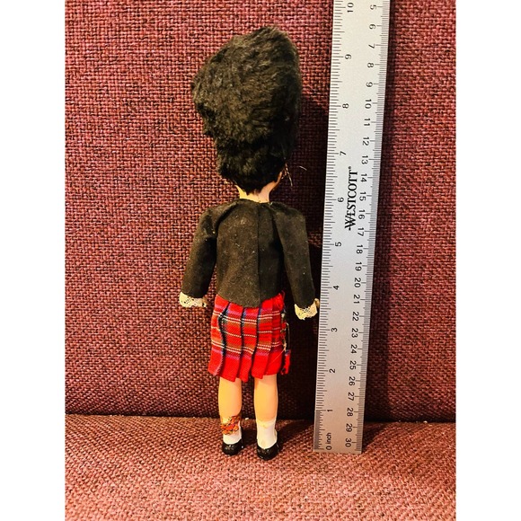 Vintage Hard Plastic Scottish Costume Doll Guard... - Picture 5 of 6